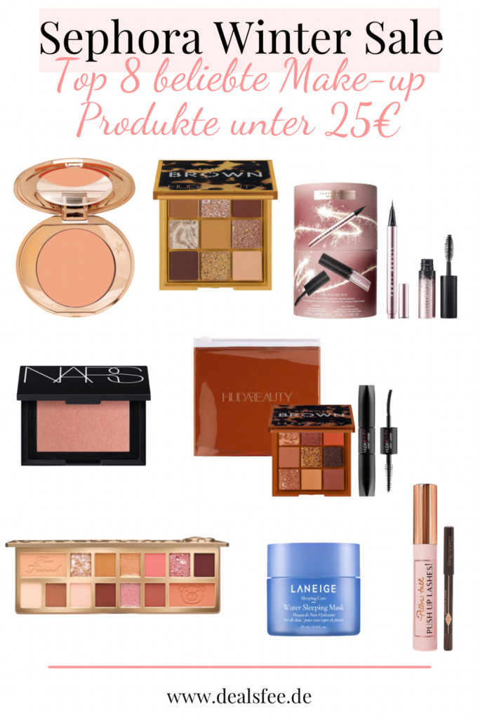 Top 8 beliebte Make-up Produkte unter 25€