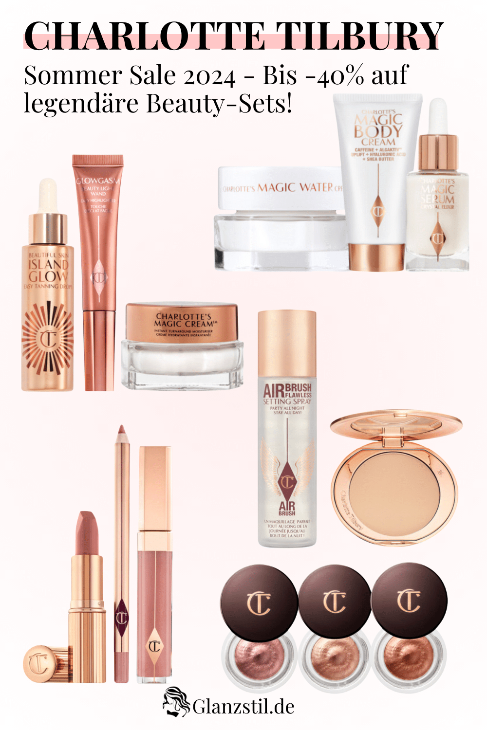 Charlotte Tilbury Sale - Sommer Sale 2024 - Bis -40% auf legendäre Beauty-Sets!