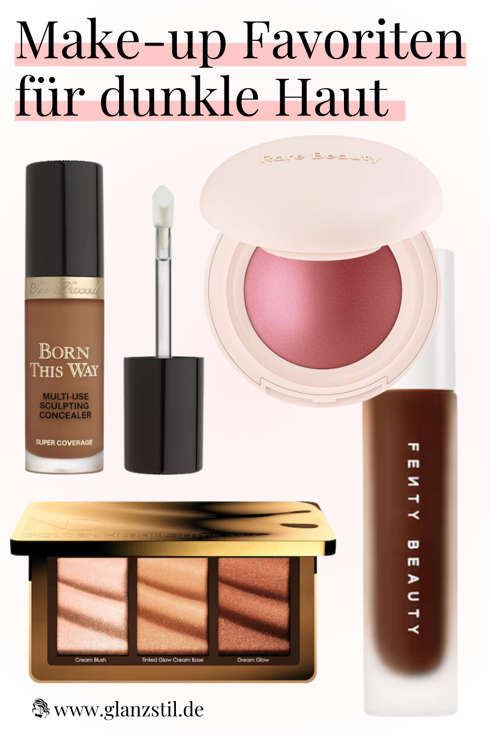 Make-up Favoriten für dunkle Haut