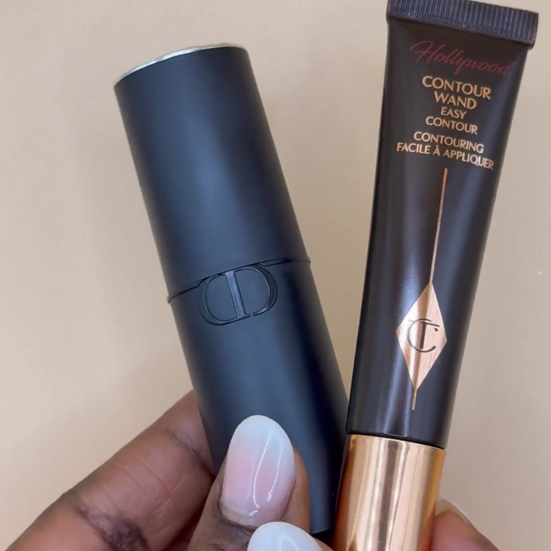 Contour-Produktreview Charlotte Tilbury Contour Wand in Deep vs. Dior Forever Skin Contour Stick in 04 (1)